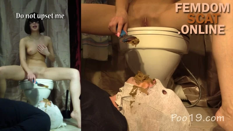 I vomited Christina and me with MilanaSmelly new femdom scat porn video